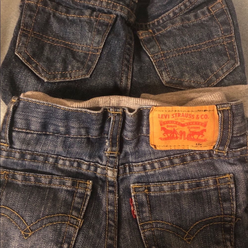 12 mos Levis 9-12mos Children place jeans